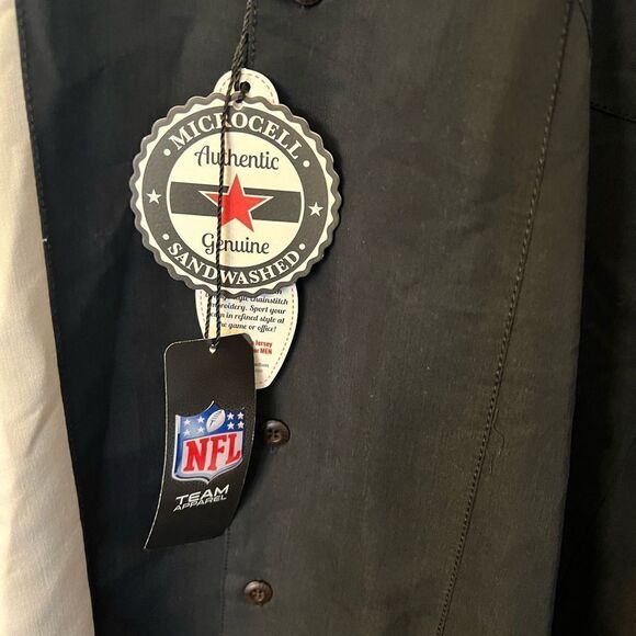 Carolina Panthers NFL embroidered Bowling Shirt. NWT. Men’s size XL. - Picture 4 of 11